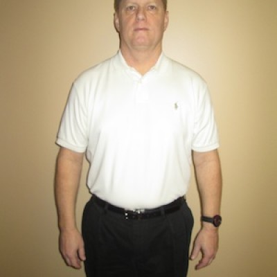 Lost 74 pounds, 15% body fat, 8 in. off chest, 11 in. off waist, 10 in. off hips, 4 in. off neck