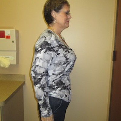 Lost 65 pounds, 21% body fat, 6 in. off chest, 14 in. off waist, 9 in. off hips, 6 in. off thigh.